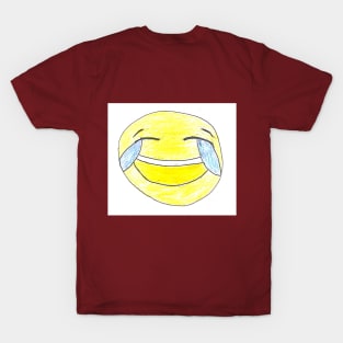 Crying-Laughing Emoji T-Shirt